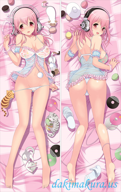 Super Sonico Japanese hug dakimakura pillow case